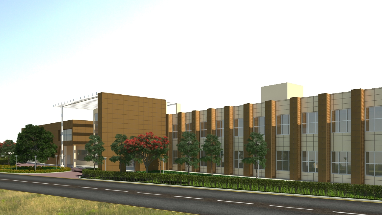 Construction of Skill Development Centre and hostel blocks at IISc, Challakere Campus, Challakere, District – Chitradurga